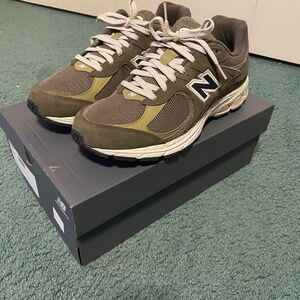 New Balance 2002r "Dark moss with covert green and olive oil" Size: 12 Mens